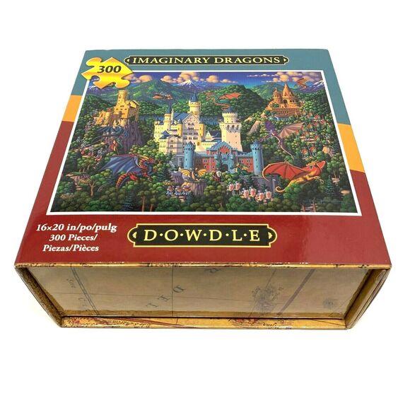 Dowdle Jigsaw Puzzle Imaginary Dragons 300 Pcs 16 x 20 in New Great for to Gift - Picture 10 of 12